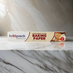 Hotpack Baking Paper Parchment Paper Roll, 30 X 1000 cm, 24 PCs