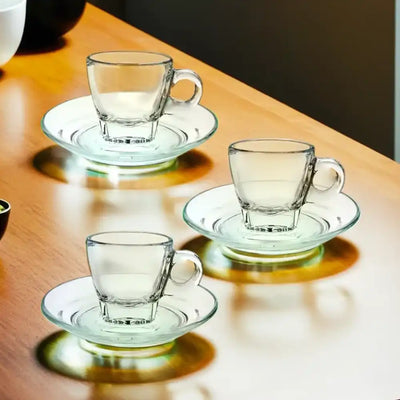 ocean cafe espresso cup saucer 6 pcs