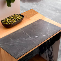 Bagnodesign Matt Grey Zephyr Countertop, 81x39x1.2 cm