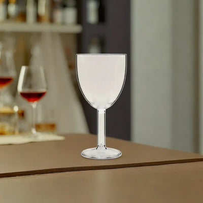 Tribeca Polycarbonate  Clear Wine Goblet Glass 250 ml, BOX QUANTITY 60 PCS