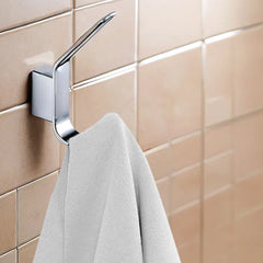 Bagnodesign Chrome Zephyr Double Robe Hook, 1.8x6.9x12.1 cm