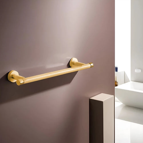 Bagnodesign Pvd Gold Orology Towel Rail, 36x8.15x4 cm