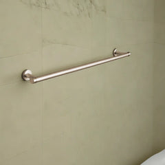 Bagnodesign Brushed Nickel Orology Towel Rail, 70x8.15x4 cm