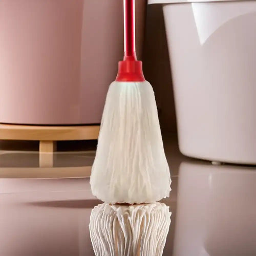 THS 205000 Red/White Kentucky Looped End Mop 200 g