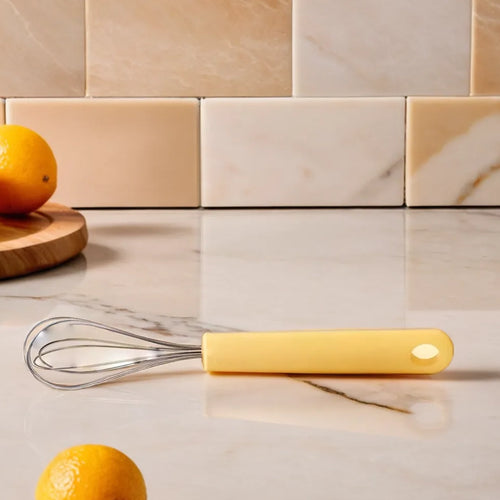 Brabantia Plastic Vanilla Yellow Whisk Small