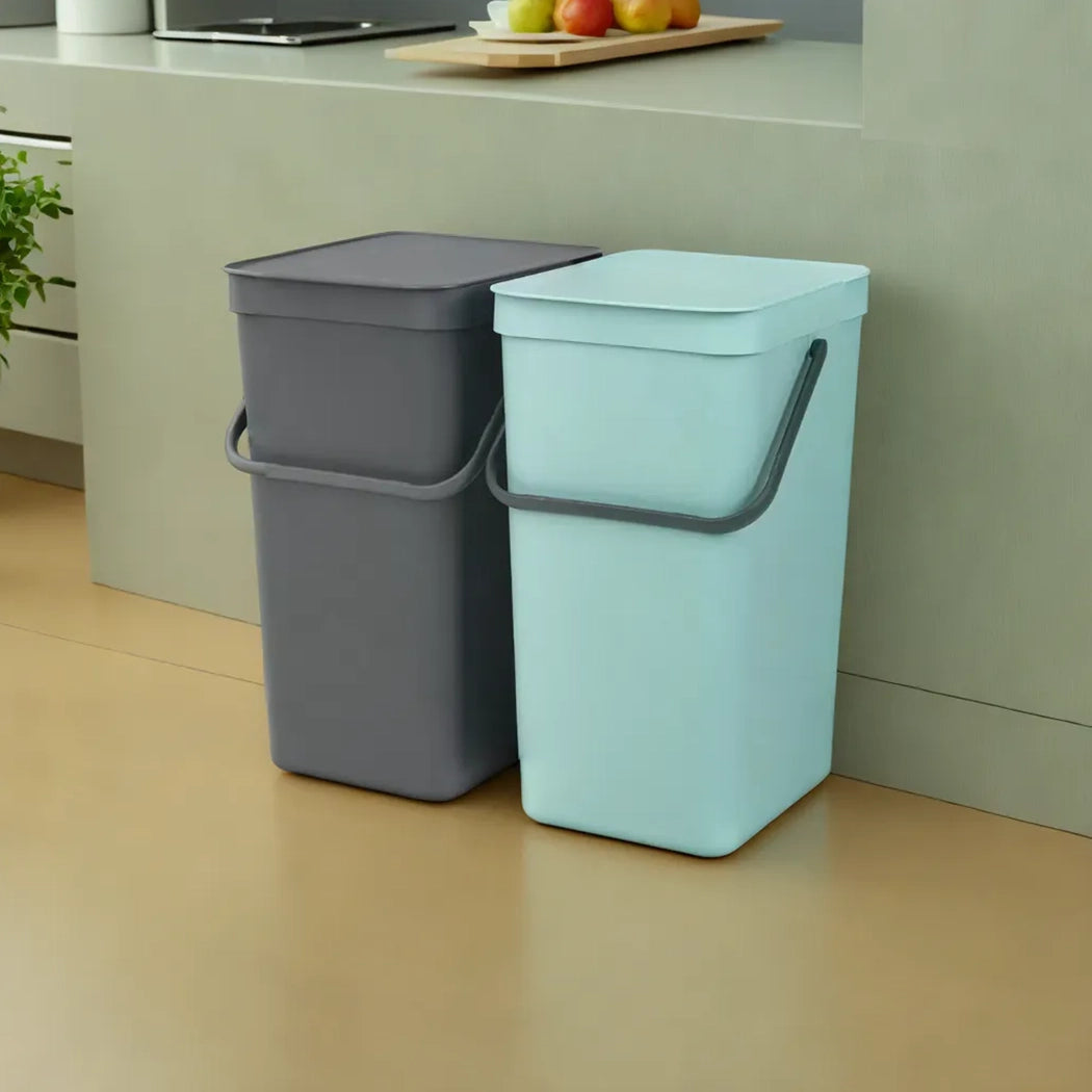 brabantia-sort-go-mint-grey-plastic-bin-2x16l