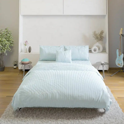 ths zen stripes uk emperor duvet cover baby blue