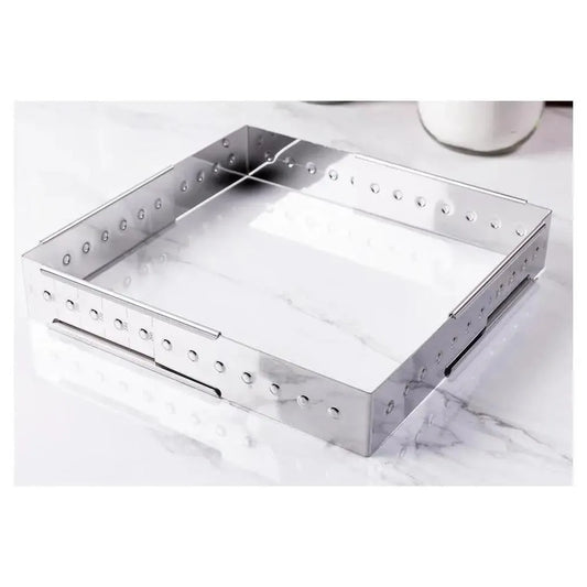 Louis Tellier Stainless Steel Adjustable And Extendable Cake Frame 28X16X4.5CM