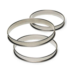 Gobel Deep Tart Ring Rolled Edges Ø 26 x 2.7 cm