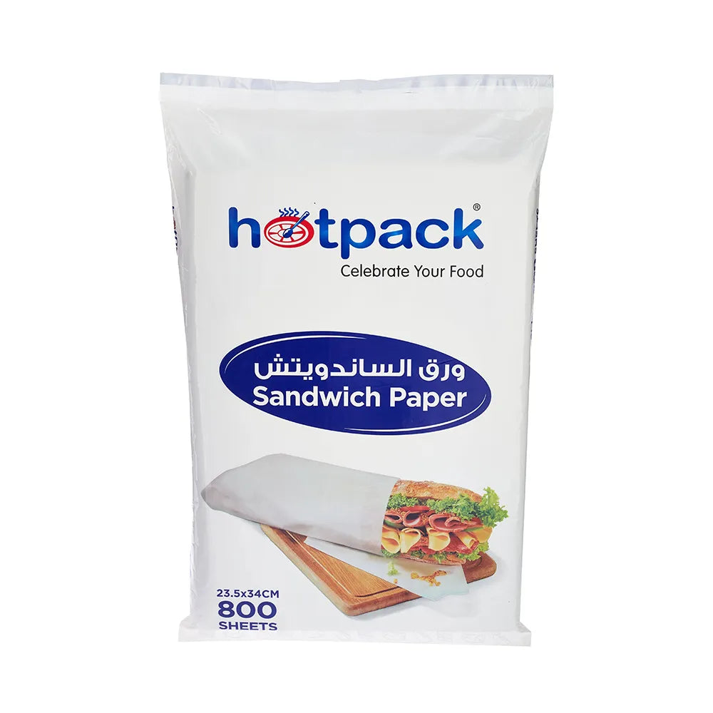 hotpack sandwich paper wrap 24 x 34 cm 9600 pcs