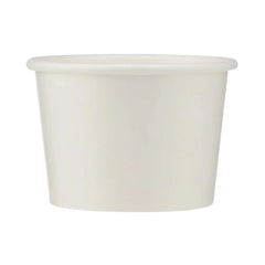 Hotpack White Ice Cream Paper Bowl, 500 mI, 1000 PCs