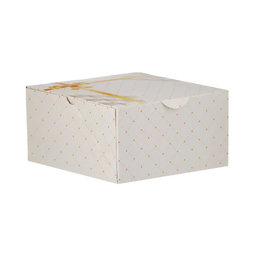 hotpack printed cake paper box 20 x 20 x 10 cm 100 pcs