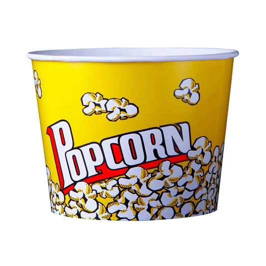 hotpack round popcorn round paper tub 2514 ml 150 pcs