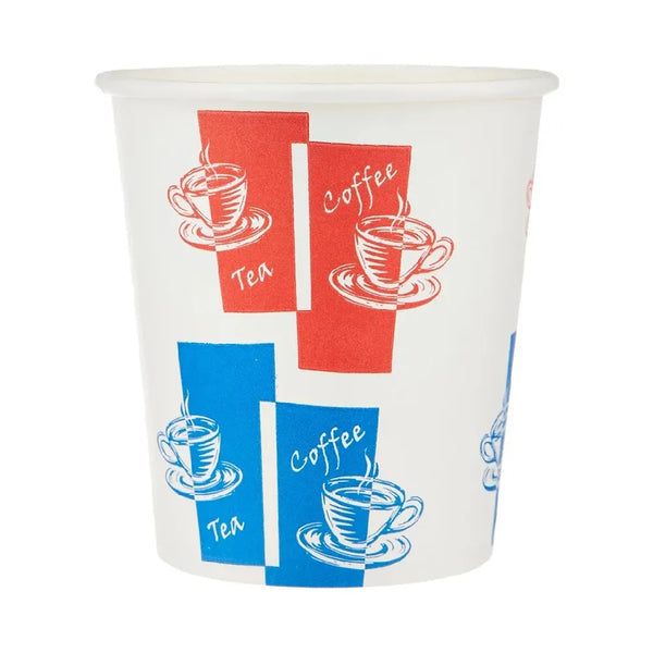 hotpack printed paper cup 178 ml 1000 pcs