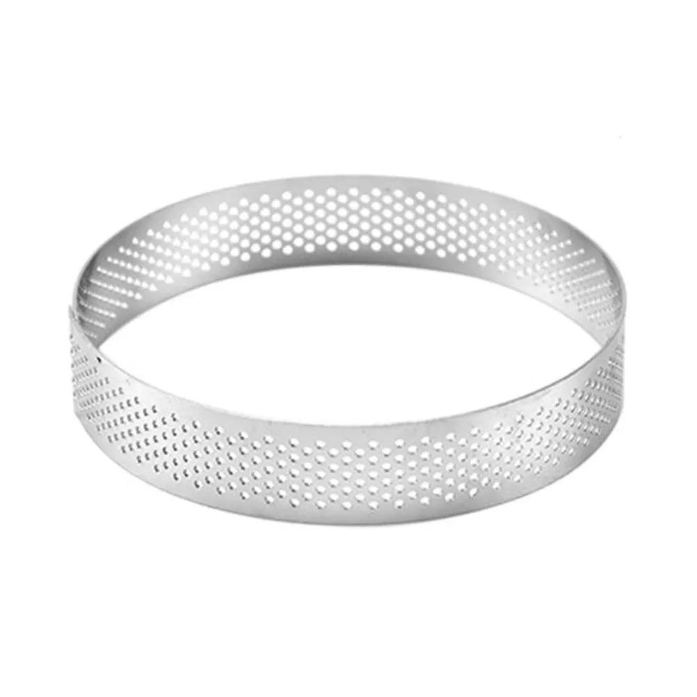 Greens Perforated Tart Ring Round Ø 18 x 2 cm   HorecaStore