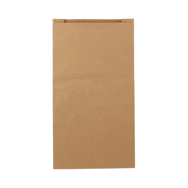 hotpack pinch or flat bottom kraft paper bag 12 x 6 x 30 cm 4 kg