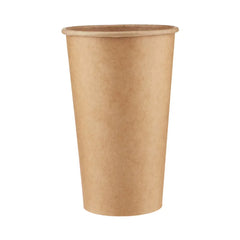 Hotpack Heavy Duty Brown Paper Cups, 474 ml, 1000 PCs