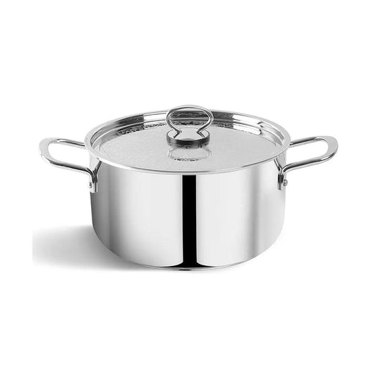 Pradeep Domestic Cookpot With Stainless Steel Design Lid, 11.0 Liter - HorecaStore