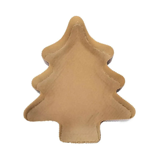 hotpacks tree shaped baking paper mould 16 x 4 cm 200 pcs