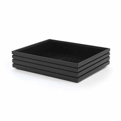 wundermaxx display tray black gn 1 2 h75mm