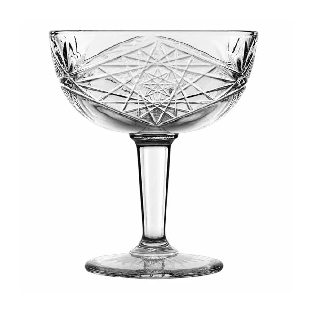 libbey hobstar coupe glass 244 ml