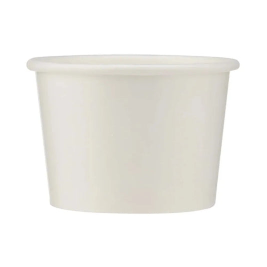 hotpack white ice cream paper bowl 400 mi 1000 pcs