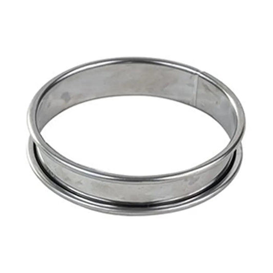 Gobel Tart Ring Rolled Edges Ø 8 x 2 cm   HorecaStore