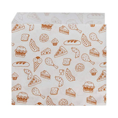 Hotpack Printed Pocket Paper Wrap, Large, 16 x 16 cm, 1000 PCs