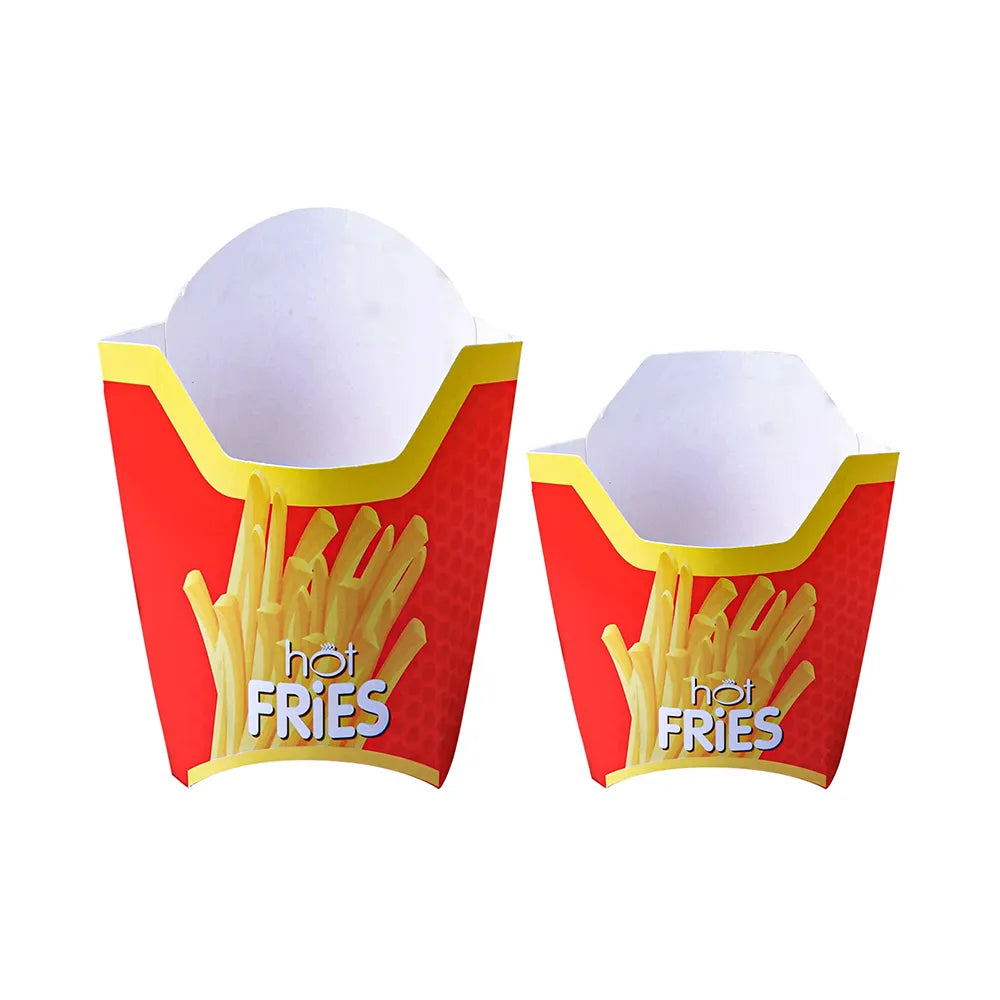 hotpack printed french fries paper pouch small 500 pcs