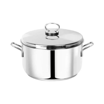 Pradeep Cookpot With Stainless Steel Dome Lid Plain, 2.3 Liter - HorecaStore