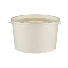 Hotpack White Soup Paper Bowl, 400 ml, 1000 PCs