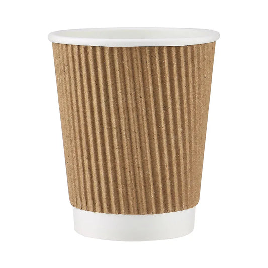 hotpack ripple paper cup 237 ml 500 pcs