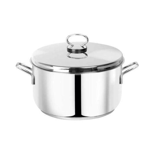 Pradeep Cookpot With Stainless Steel Dome Lid Plain, 5.6 Liter - HorecaStore