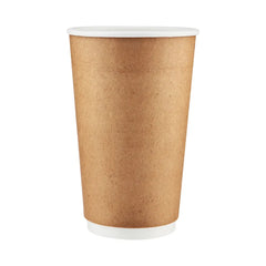 Hotpack Kraft Double Wall Paper Cup, 474 ml, 500 PCs