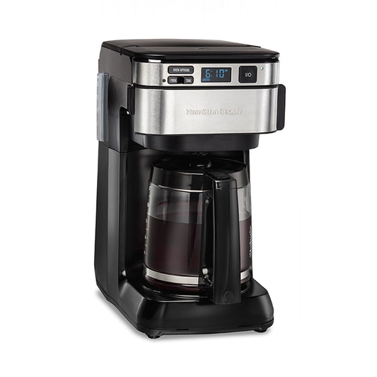 hamilton beach frontfill programmable coffee maker 12 cup 1 7 l