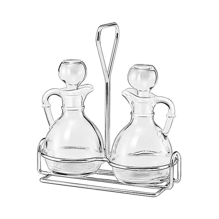 libbey 3pc cruet set glass 177 ml