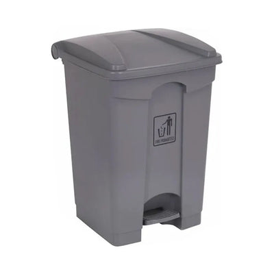 THS AF07330 Grey Garbage Pedal Bin 30L