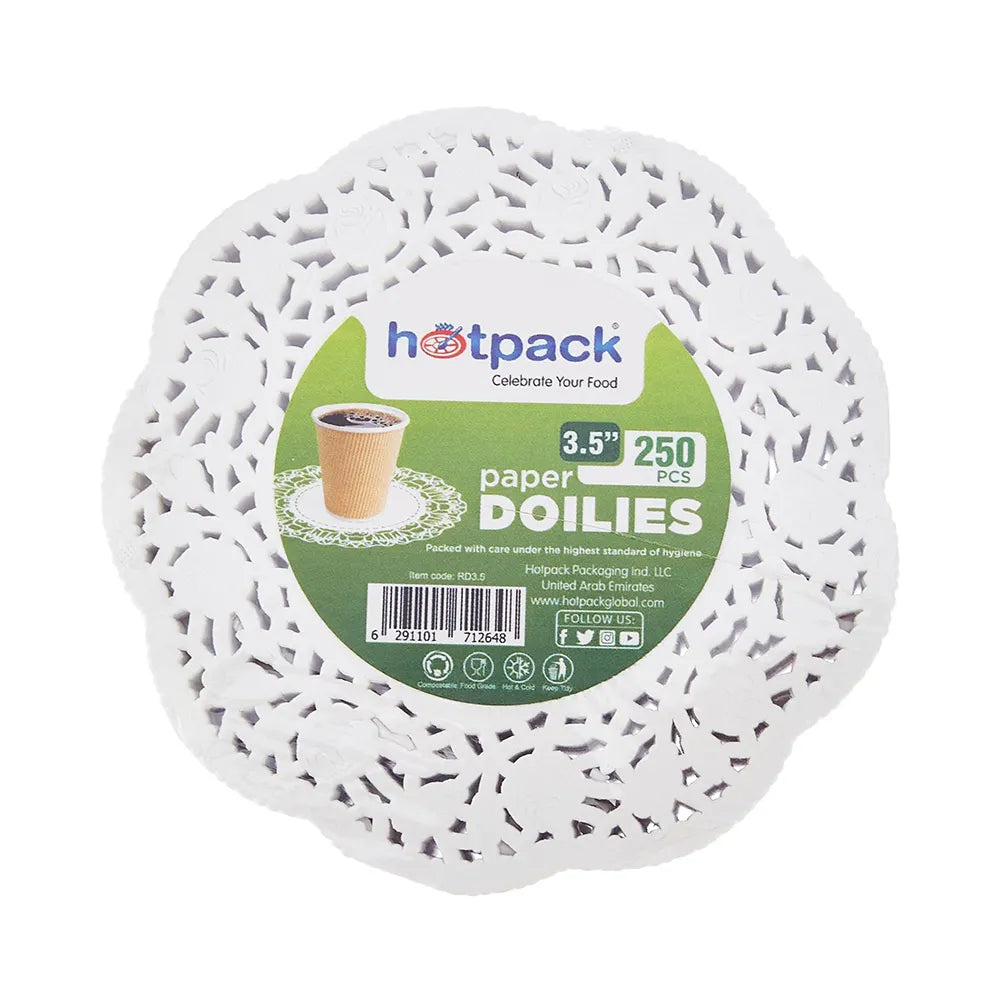 hotpack round doilies 9 cm 2000 pcs