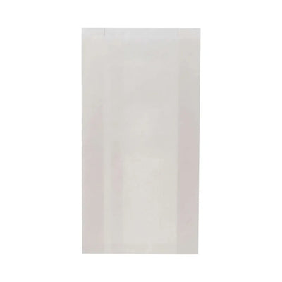 hotpack pinch or flat bottom white paper bag 20 x 10 x 41 cm 4 kg