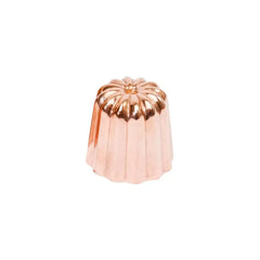 Matfer Bourgeat Copper Cannele Mould, 4.5 cm