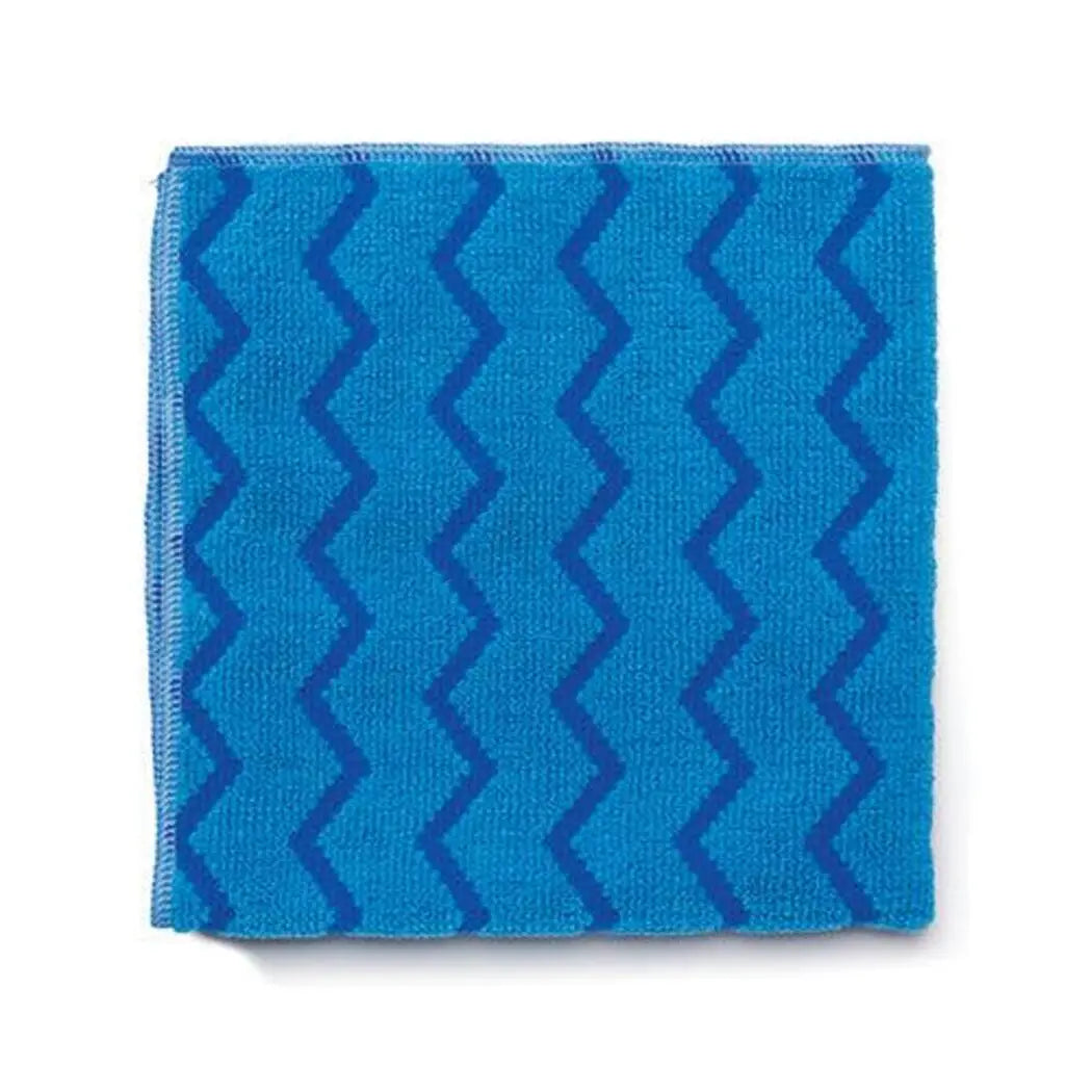 Microfiber Glass Towel 40 x 40 cm, Color Blue