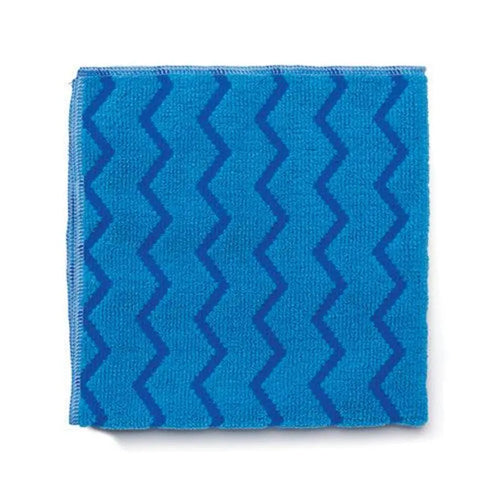 Microfiber Glass Towel 40 x 40 cm, Color Blue