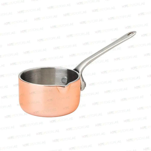 Mini Copper Pres Saucepan, Serve Small Appetizers, Side Dishes, Desserts, Ø 5.5cm