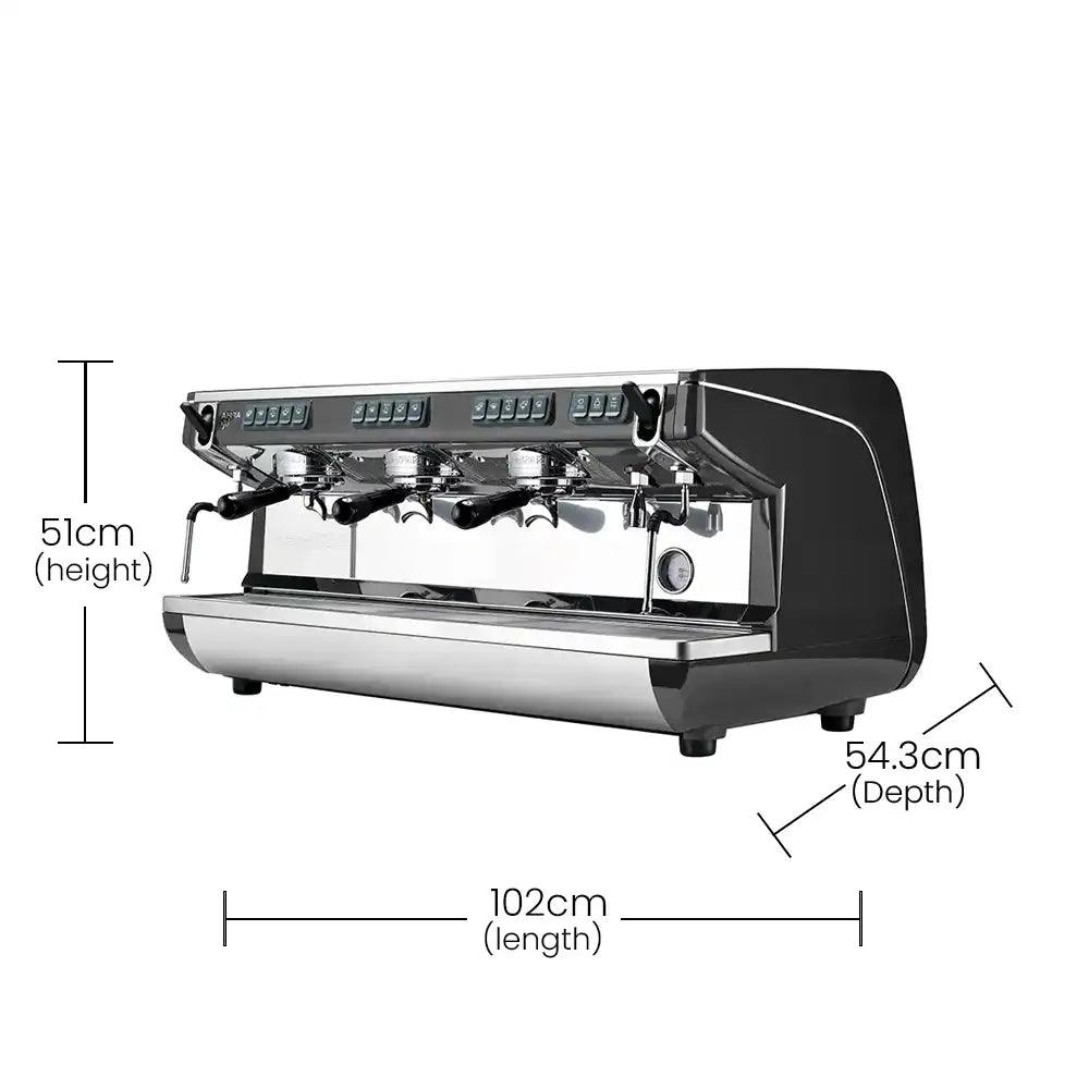 Nuova Simonelli Appia Life 3 Group Volumetric Espresso Machine - HorecaStore