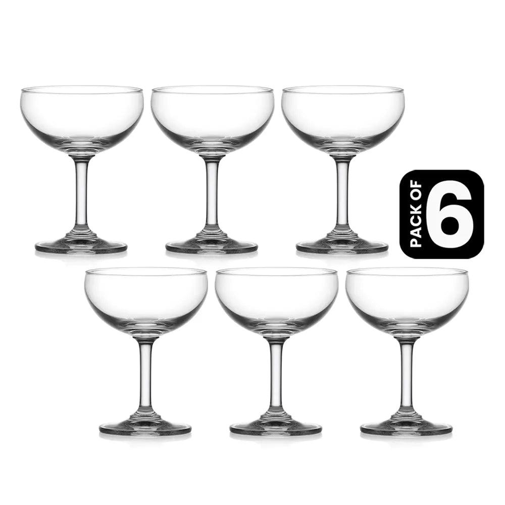 Ocean Classic 20cl Saucer Champagne Stemware Glass 6/Case - HorecaStore