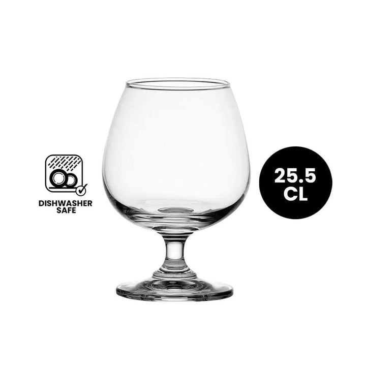 Ocean Classic 25.5cl Brandy Stemware Glass 6/Case - HorecaStore