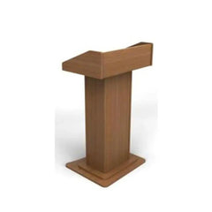 Wheelmate USA Ohio MDF Laminated Wooden Podium Stand, 63 x 68 x 122 cm