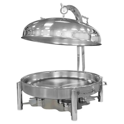 Ozti Stainless Steel Chafing Dish with Hanger Round, 80 cm