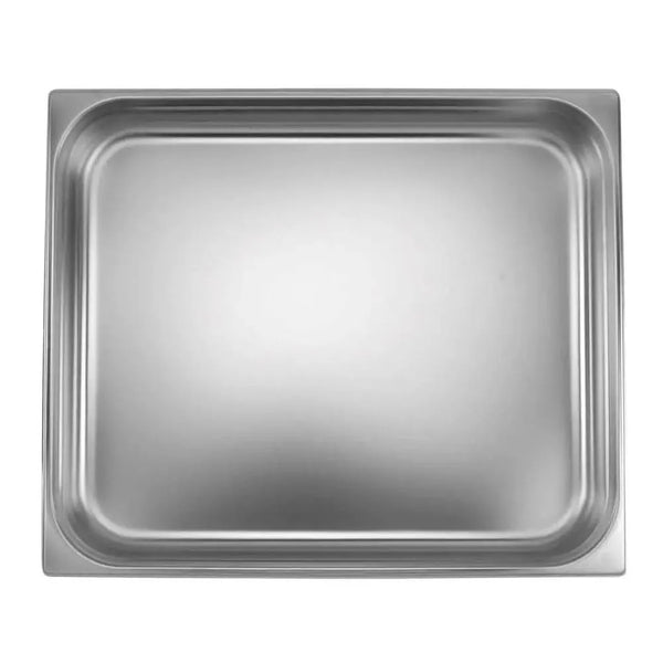 Ozti Stainless Steel GN 2/1 Gastronorm Container, 10 cm