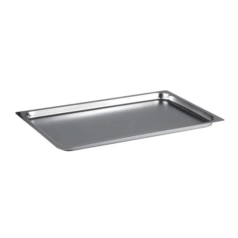 Ozti Stainless Steel GN 2/1 Gastronorm Tray, 1 cm